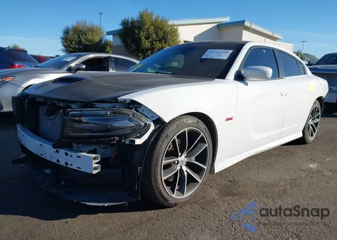 2018 Dodge Charger R/T Scat Pack Rwd z USA, uszkodzony, nr VIN 2C3CDXGJ9JH167211